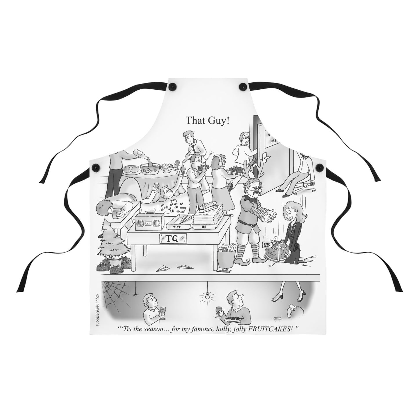 That Guy Christmas Apron (AOP)