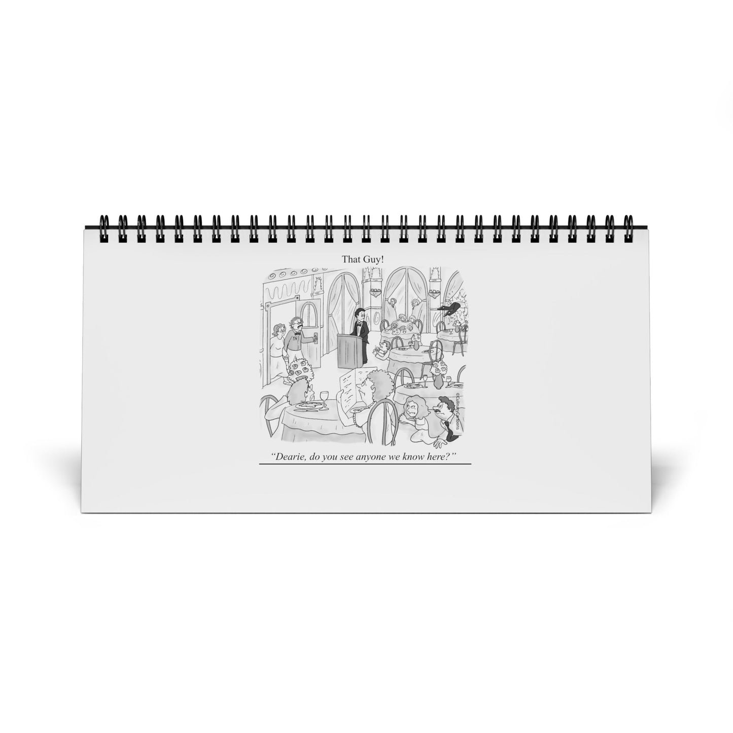 That Guy Desktop Calendar (2025 grid)