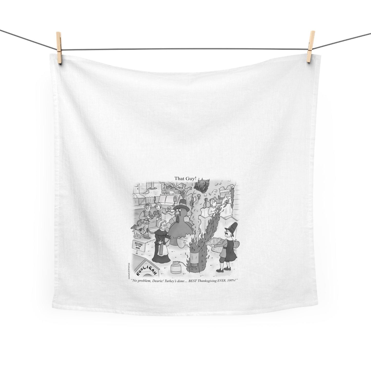 That Guy Thanksgiving Tea Towel