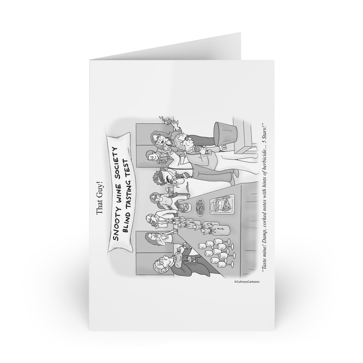 Wine Cards (1 or 10-pcs)