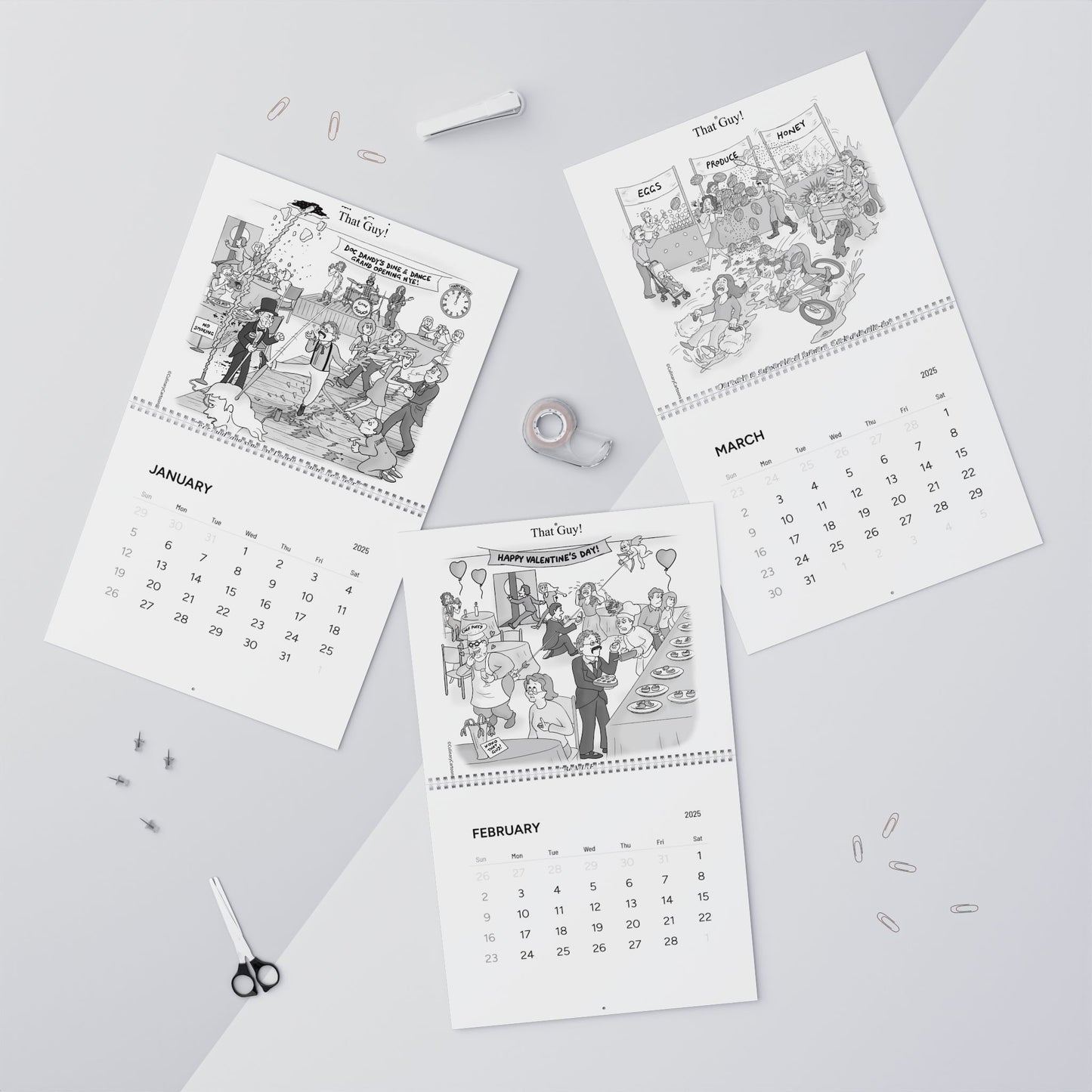 That Guy Wall Calendar (2025)
