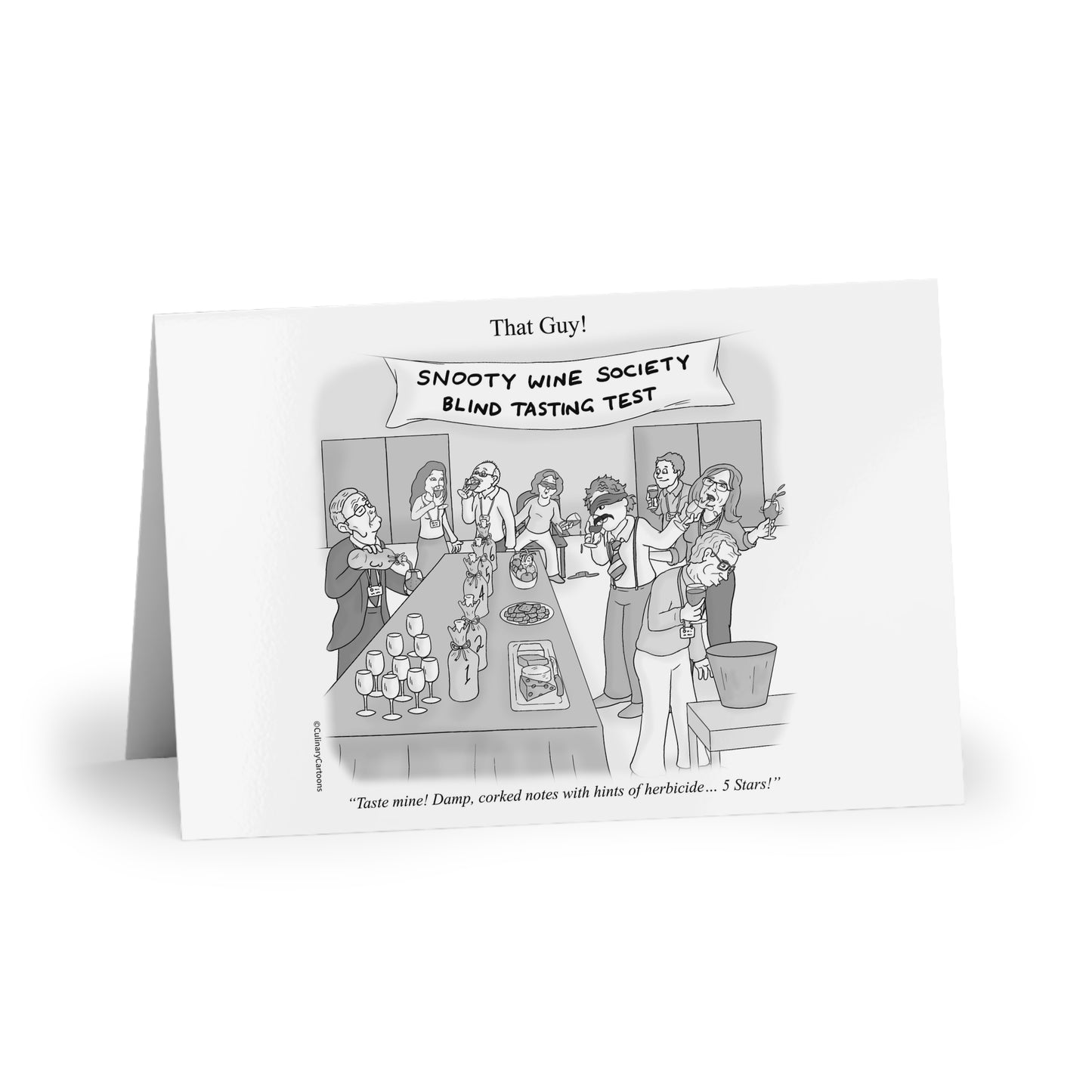 Wine Cards (1 or 10-pcs)