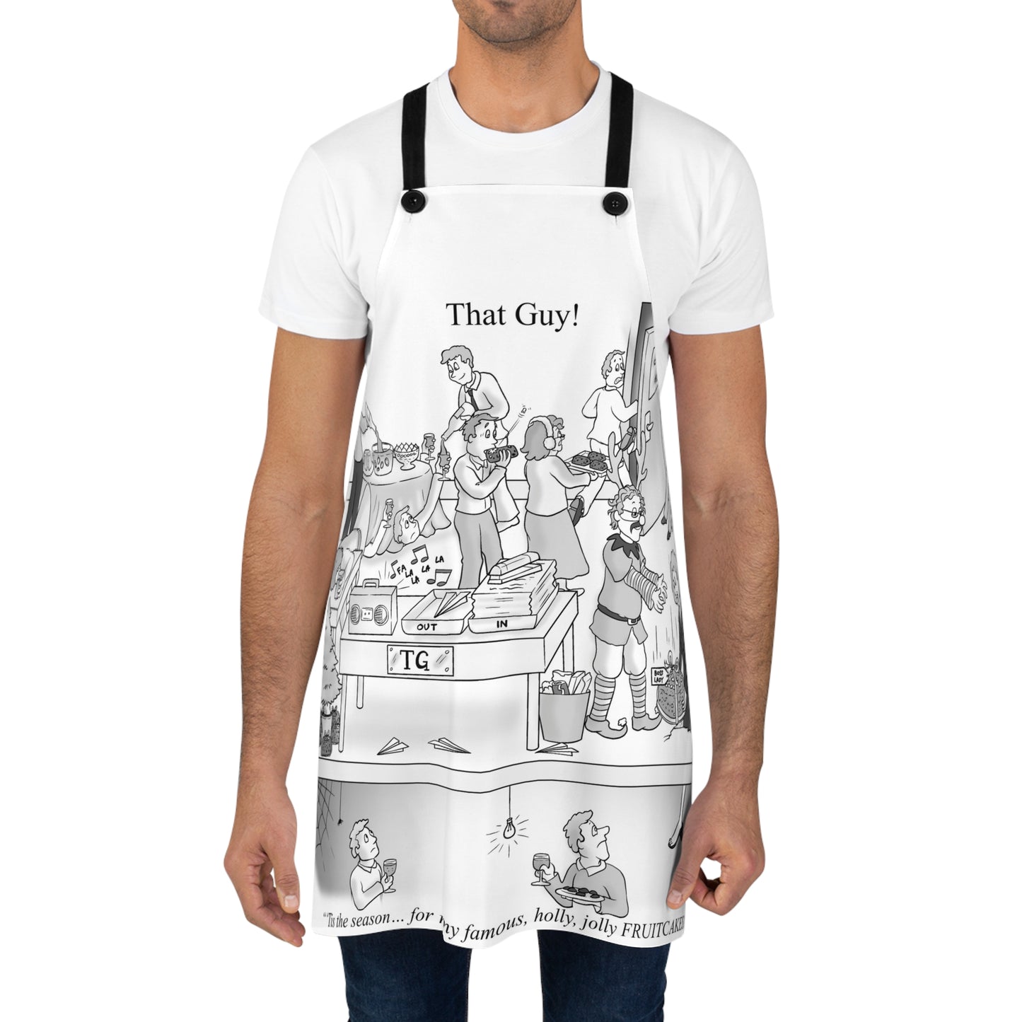 That Guy Christmas Apron (AOP)