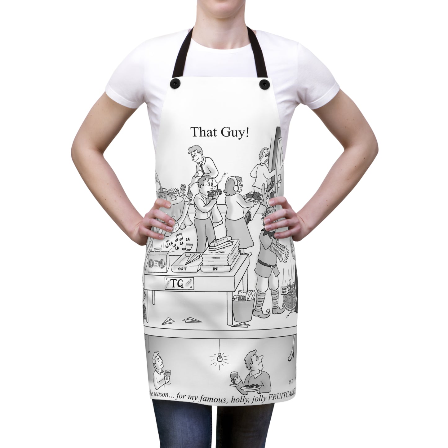 That Guy Christmas Apron (AOP)