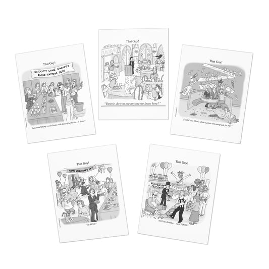 Multi-Design Greeting Cards (5-Pack)